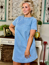 Load image into Gallery viewer, Mary Mack Denim Dress