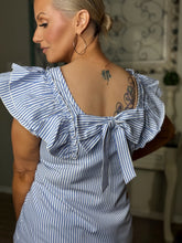 Load image into Gallery viewer, Coastal Brunch Striped Top