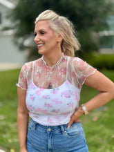 Load image into Gallery viewer, Sweet Bloom Lace Top