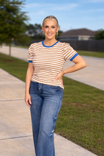 Load image into Gallery viewer, Striped and Ready Top
