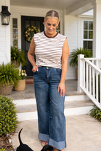 Load image into Gallery viewer, On The Go Striped Top
