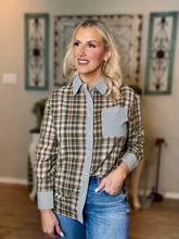 Load image into Gallery viewer, Mixed Feelings Plaid Button Down
