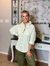 Load image into Gallery viewer, Ivory Skies Corduroy Shirt
