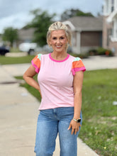 Load image into Gallery viewer, Sherbet Flutter Tee
