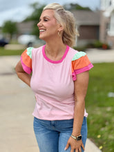 Load image into Gallery viewer, Sherbet Flutter Tee
