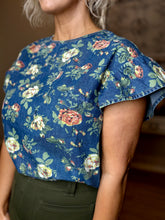 Load image into Gallery viewer, Sweet Magnolia Denim Top
